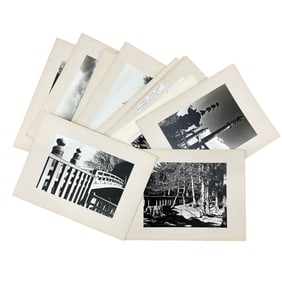 (lot of 12) Anonymous (Far East, circa 1960s), Landscapes