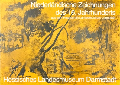 Poster, Hessisches Landesmuseum Darmstadt