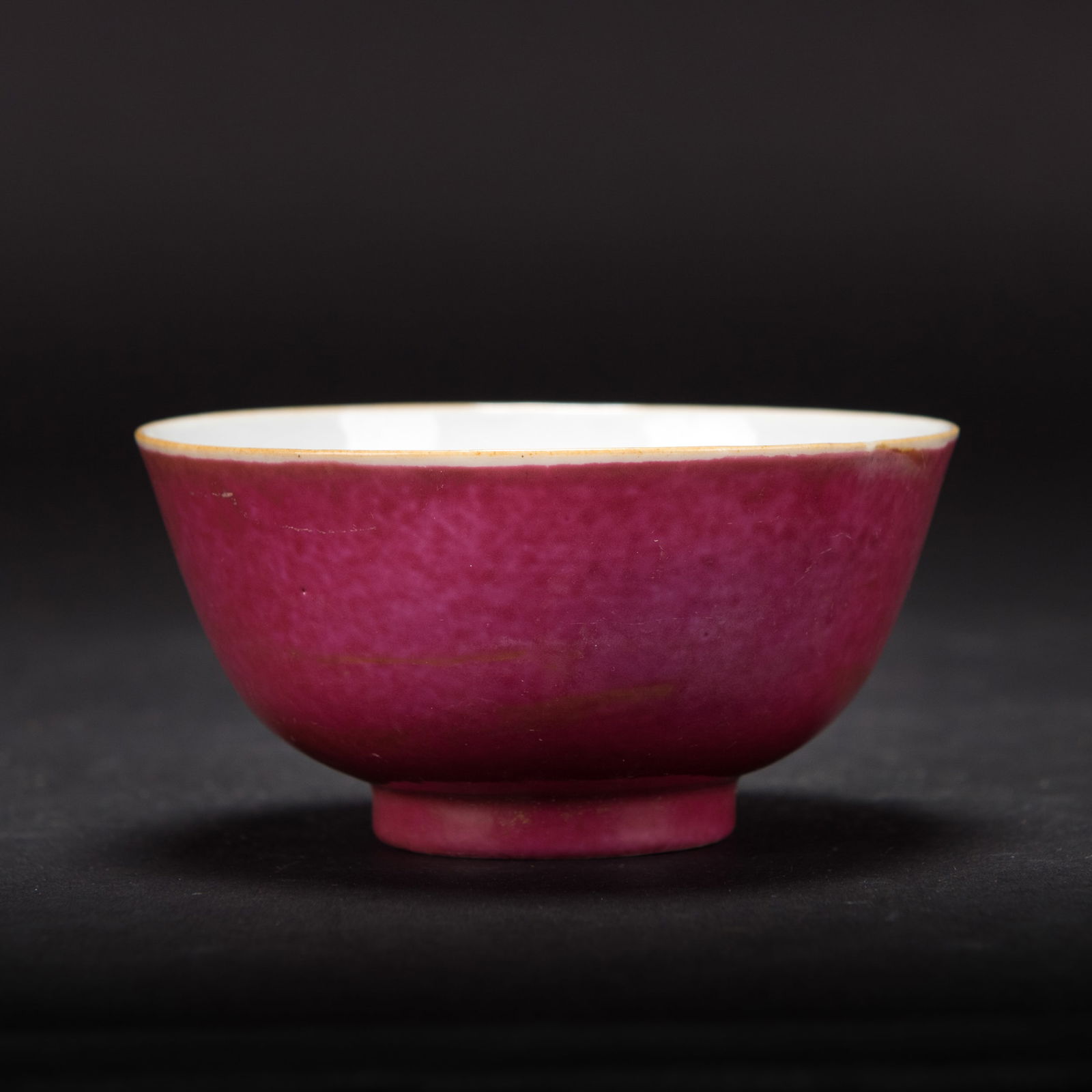 A Chinese Ruby Glazed Bowl (1 of 10)