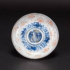 A Chinese Cloisonne Enamel Bottle Vase, Qing Dynasty
