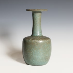 Chinese Celadon-Glazed Vase