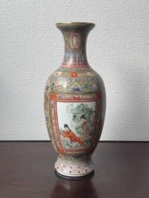 Chinese Eggshell Porcelain with Intricate Famille Rose Decoration