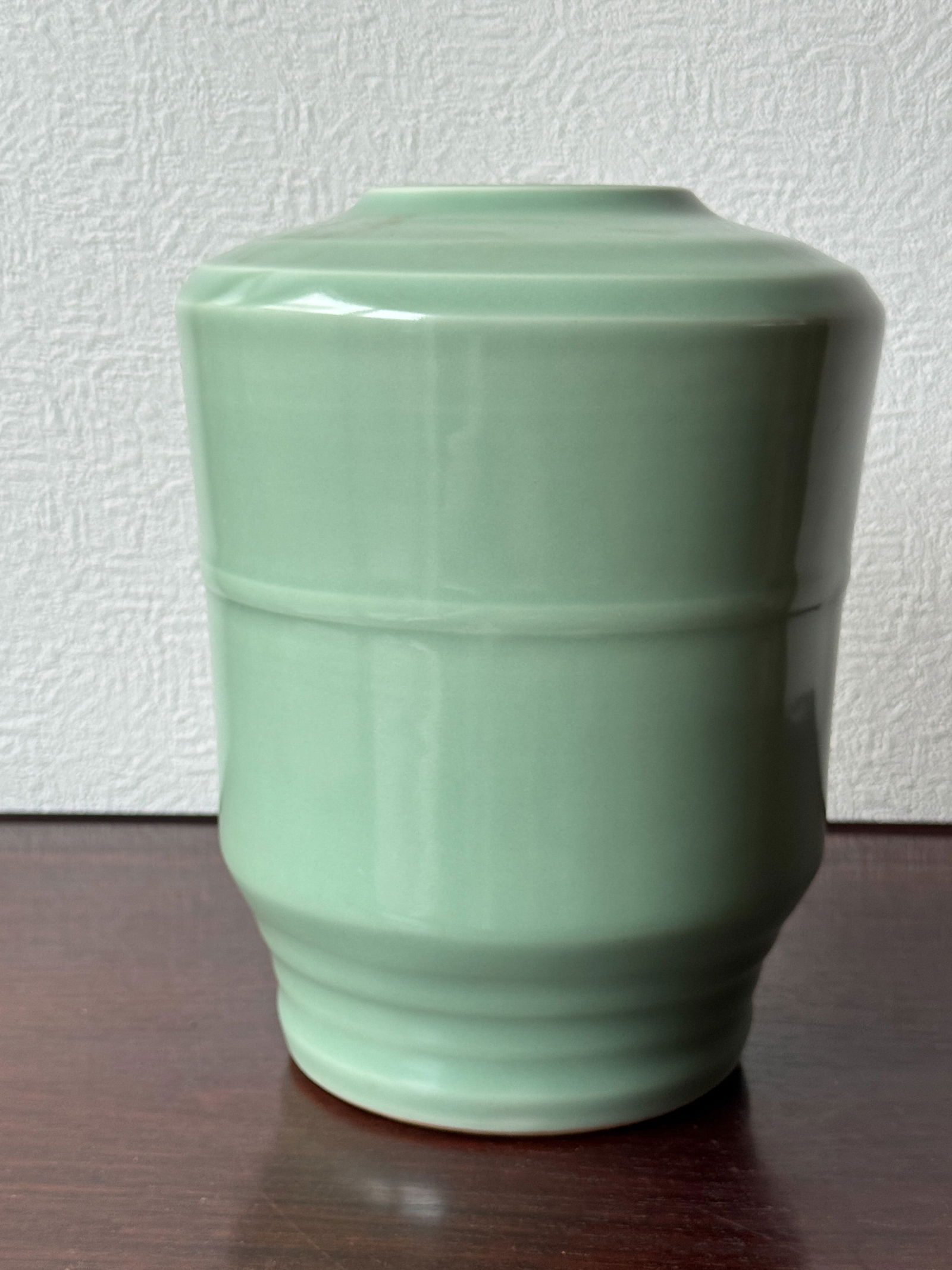 Japanese Celadon Studio Porcelain Vase (1 of 8)