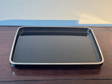 Unusual Japanese Mixed Metal Hanging Lantern Set