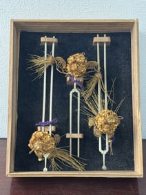 Japanese Fancy Gilt Batong Hair Ornament, Meiji Period