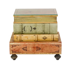 An Italian side table, Senator Feinstein Estate