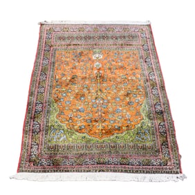 A Persian Tree of Life carpet, 3'11" x 5'7", Senator Feinstein Estate