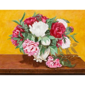 Painting, Hassan Sarmadi, Senator Feinstein Estate