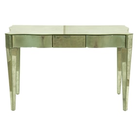 A Hollywood Regency style mirrored dressing table, Senator Feinstein Estate