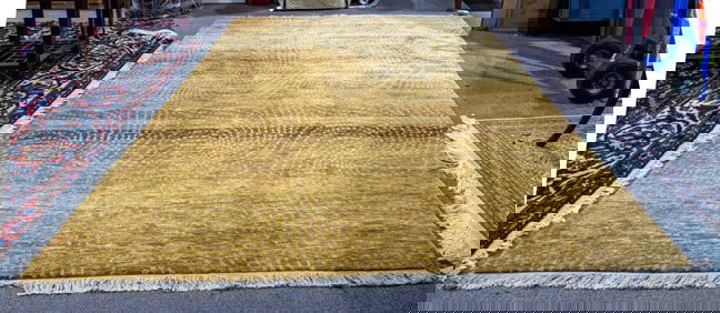 A contemporary Nepalese carpet, Senator Feinstein Estate