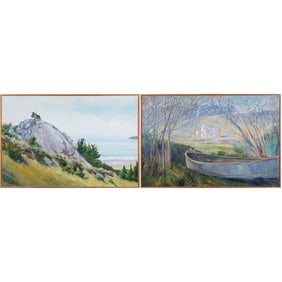 Paintings, American School, Senator Feinstein Estate