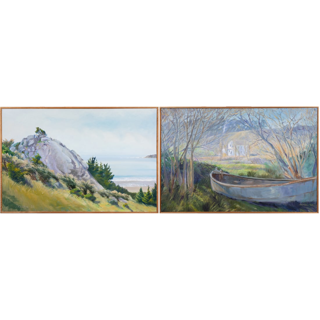Paintings, American School, Senator Feinstein Estate (1 of 3)