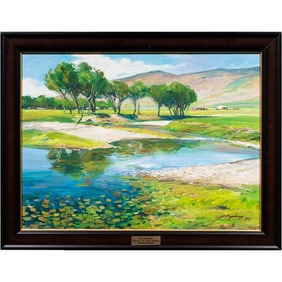 Painting, Mongolian School, Senator Feinstein Estate