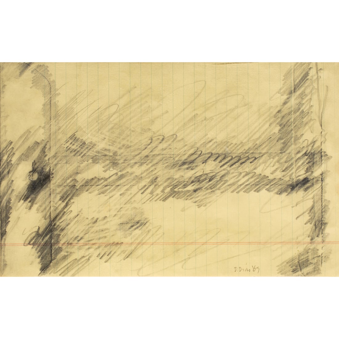 Work on paper, David Diao (1 of 5)