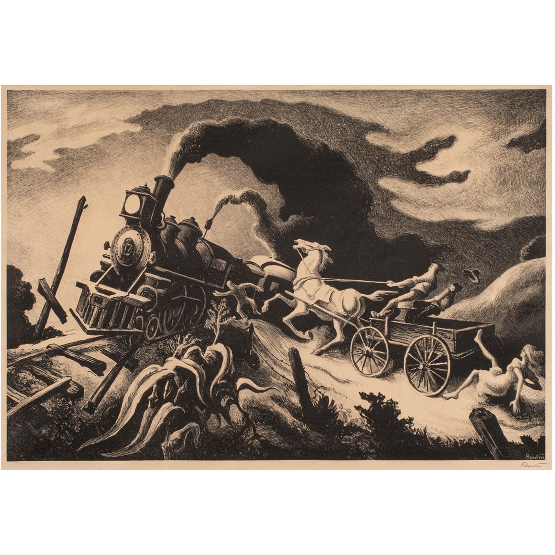 Print, Thomas Hart Benton (1 of 4)