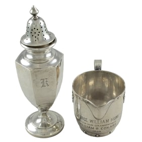 Two Shreve & Co, San Francisco sterling articles