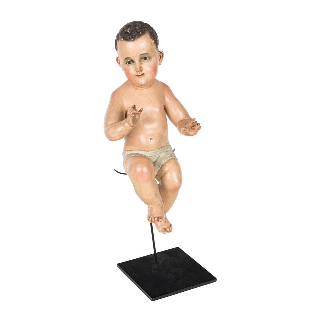 A Spanish Colonial figure of the infant Christ (1 of 3)