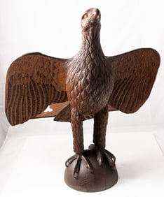 An American Victorian hand carved lectern by Thomas McLoughry