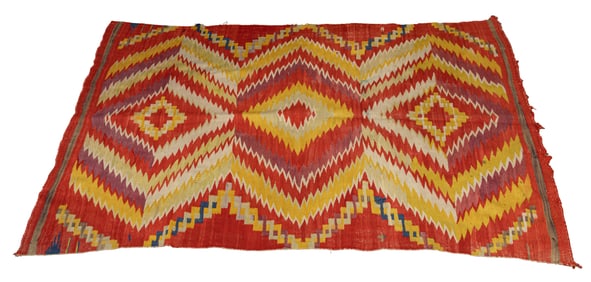 A Navajo Eye Dazzler carpet