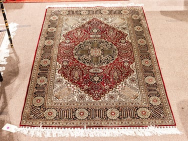 A fine Turkish carpet