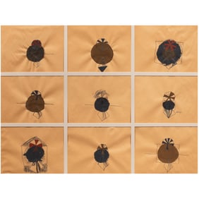 Works on paper, Fred Martin