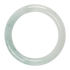 A jade bangle bracelet