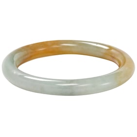 A jade bangle bracelet