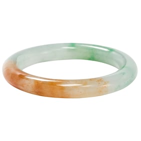 A jade bangle bracelet