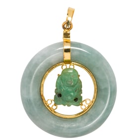 A jade pendant
