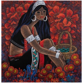 He Yongkun (born 1953) - Azaleas