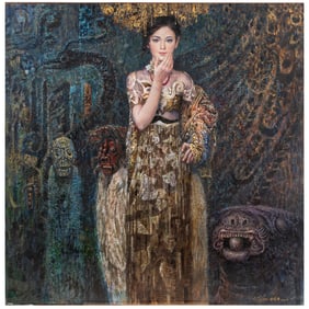 Chen Chongping (born 1957) - Deep in Thought