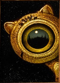 Naoto Hattori (born 1975) - One-Eyed Cat