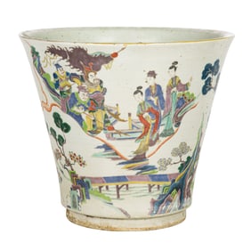 A Chinese famille rose planter