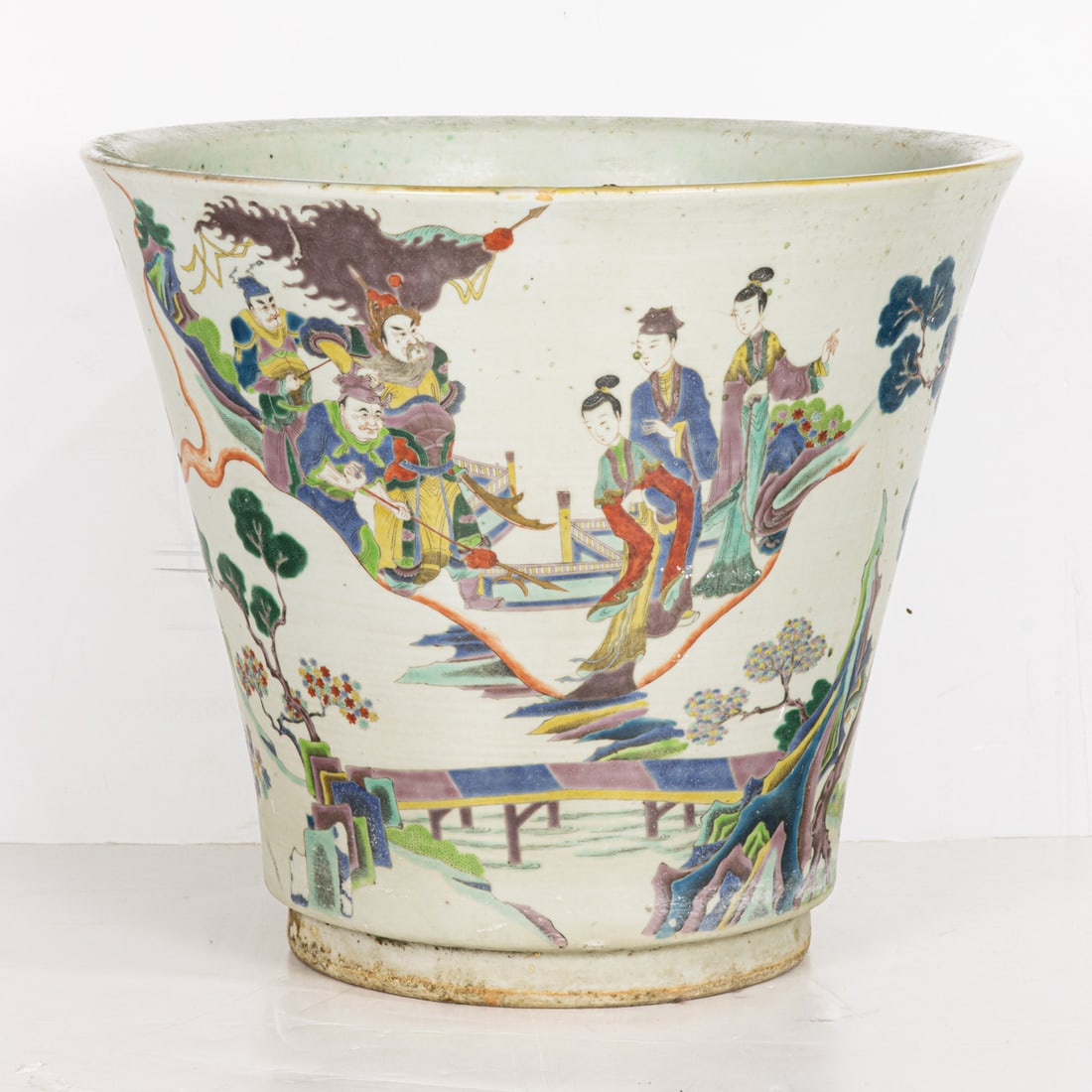 A Chinese famille rose planter (1 of 4)