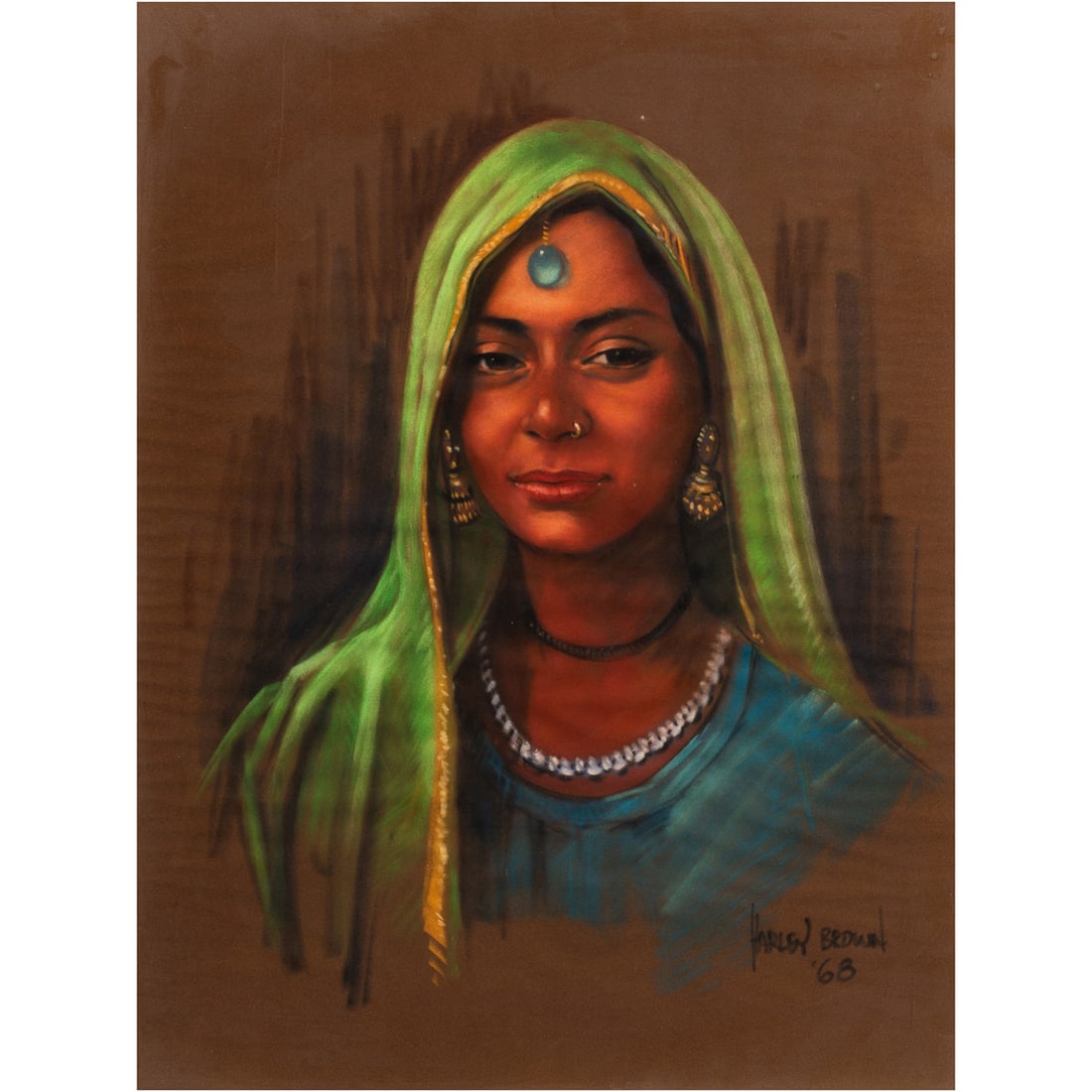 Work on paper, Harley Brown (1 of 4)