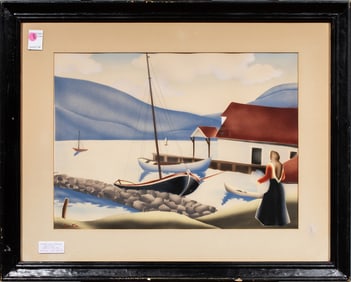 Painting, Alex Witteman after Thomas Hart Benton