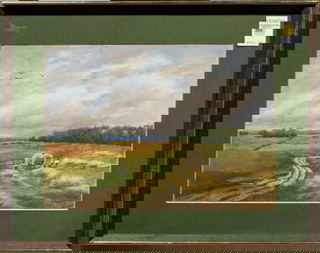 Watercolor, American School (19th century)