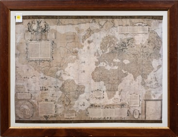 Map, European School (20th century)