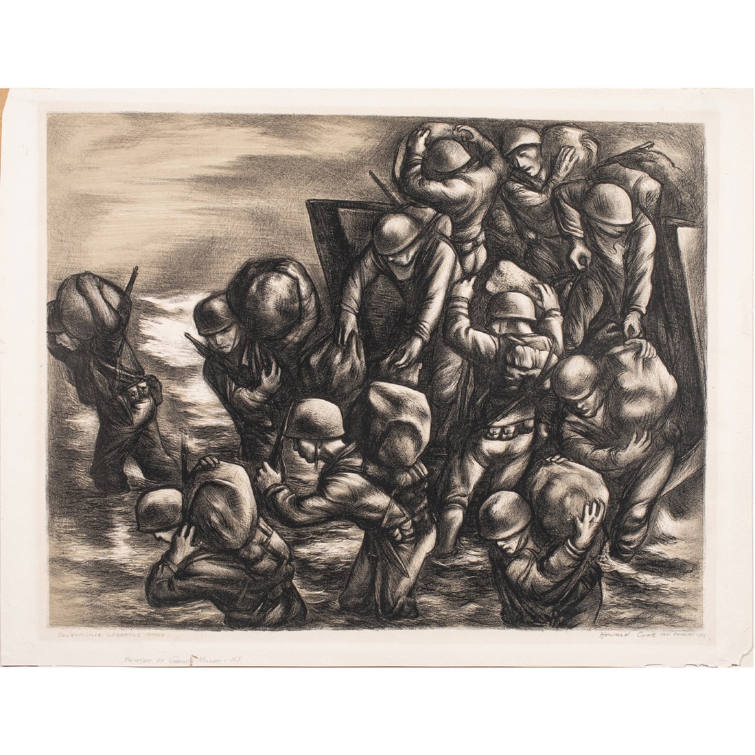 Print, Howard Cook (1 of 9)