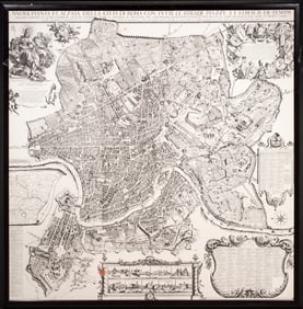 Map, After Giovanni Giacomo Rossi