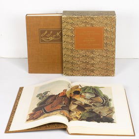 A cased two-volume set of 'The Original Watercolor Paintings, by John James Audubon for the Birds of