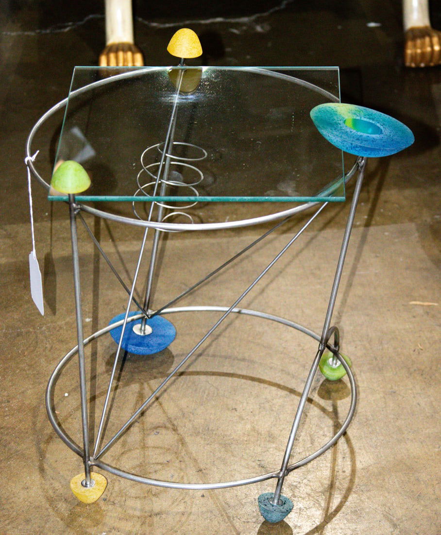 A 90's Joey Manic memphis style low side table (1 of 1)