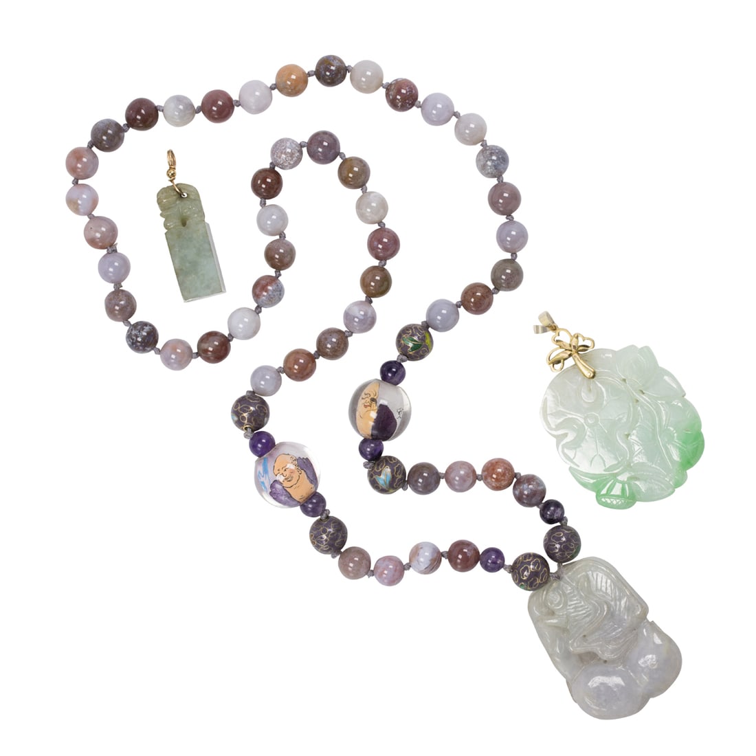 A group of jade jewelry (1 of 2)