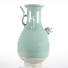 A Chinese celadon glazed vase