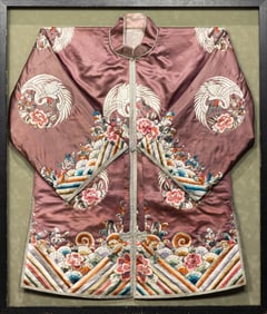 A Chinese embroidered lady's coat
