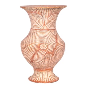 A Ban Chiang painted pottery vessel