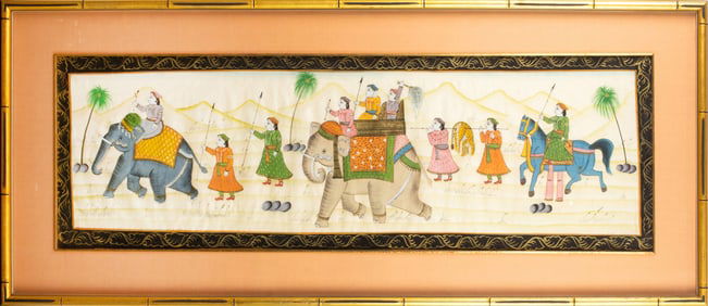 Indian school - Hunting Scene