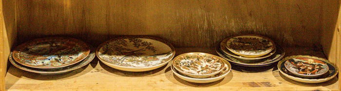 (lot of 8) Satsuma dishes