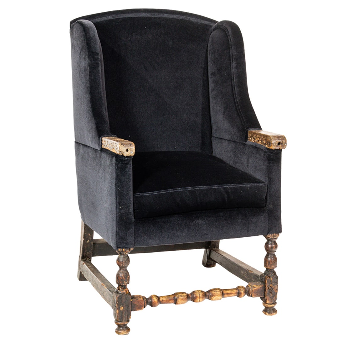 A William and Mary wing back armchair (1 of 4)