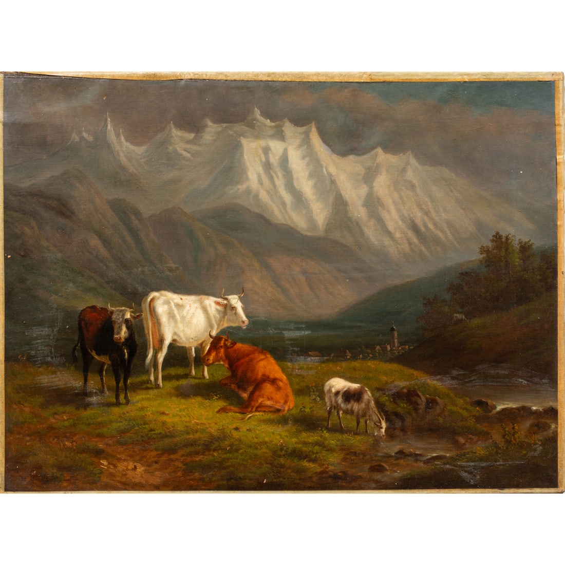 Painting, Victor de Grailly (1 of 3)